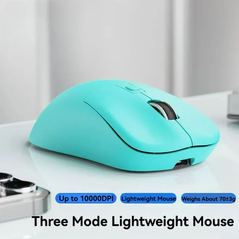 LINGBAO M1PRO three-mode bluetooth wireless wired mouse 3311 chip game office lightweight rechargeable