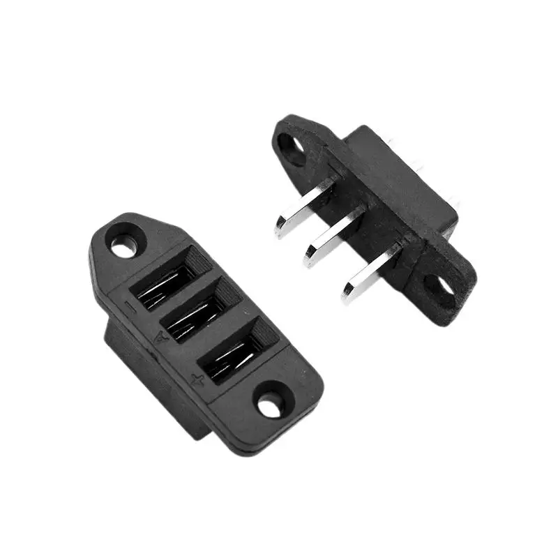 3/4/5Pin Lithium Battery Connector Electric Scooter Blade Male Female Battery Power Connector Charging Interface Socket Adapte