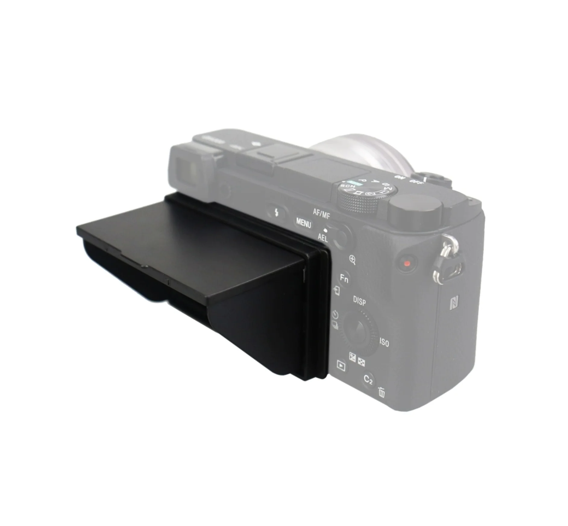 Monitor LCD Sun Hood Video Display Visor Protective Cover Light Shield Screen Cap for Sony A6000 A6100 A6300 A6400 A6500 A6600