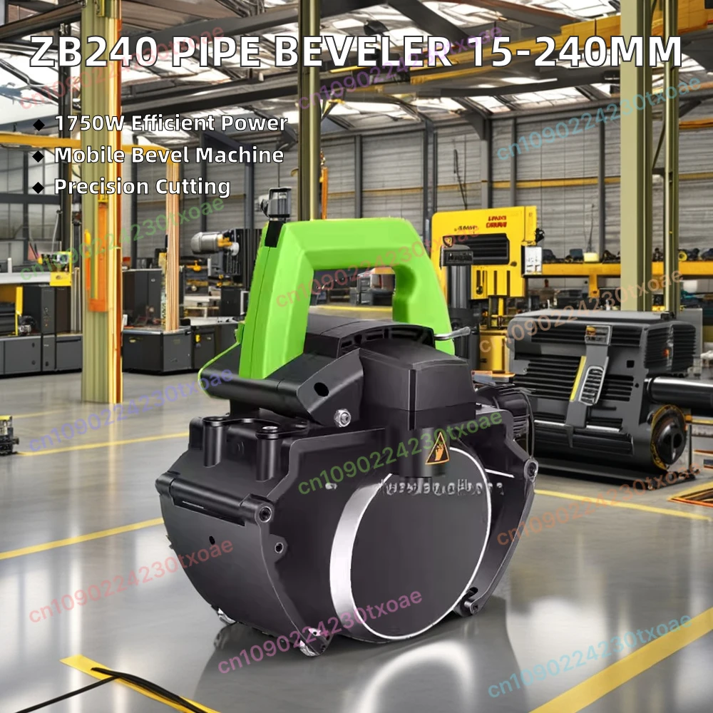 Electric Tube 1200W Portable Cutter Machine For Stainless Steel Iron Copper Pipe 220V ZD240