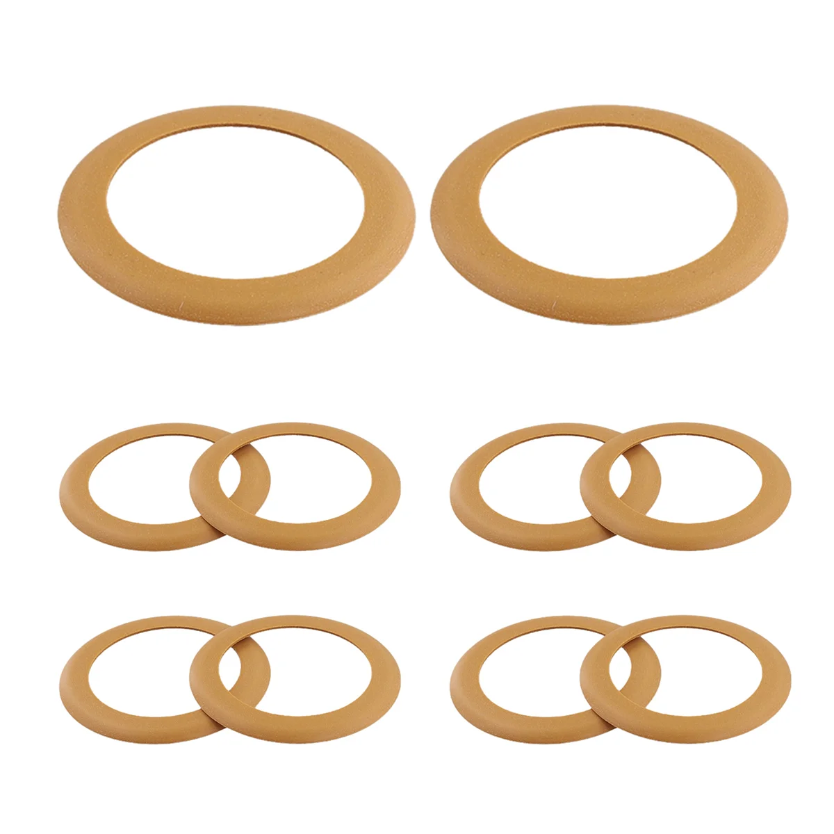 النوعية! 10 قطعة 1100 واط ضاغط الأسنان استخدام بيستونز بوليميد حلقة مطاطية خالية من الزيت ضاغط الهواء PTFE خواتم