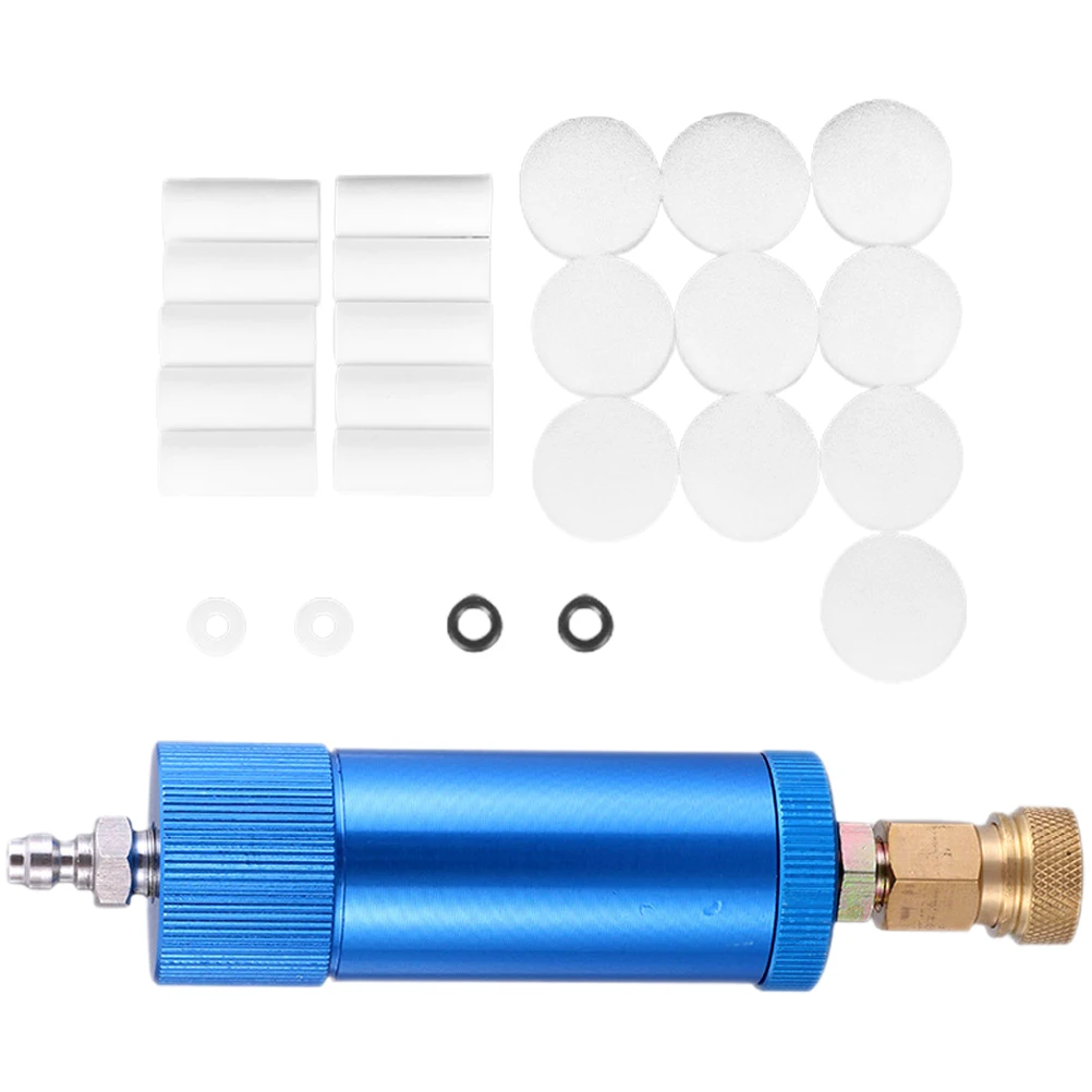 

High Compressor Separator 30MPA Double Layer Oil Water Filter Blue 10 Sets Cores Accessories Parts