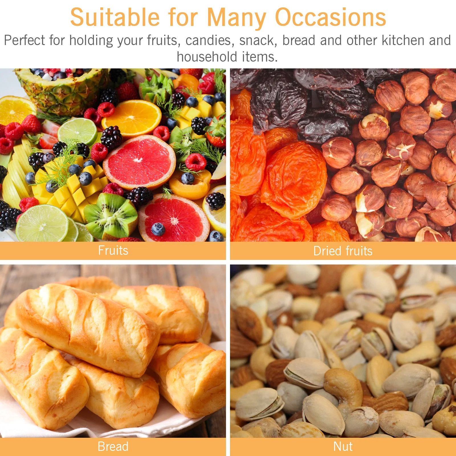 

Retro Straw Bread Basket Storage Woven Wicker Basket Multi-Function Fruit Snack Bin Decorative Home