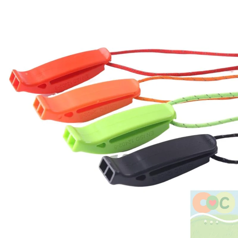 1 قطعة في الهواء الطلق كاياك الغوص الإنقاذ صفارات السلامة في حالات الطوارئ الرياضات المائية في الهواء الطلق بقاء التخييم القوارب السباحة صافرة