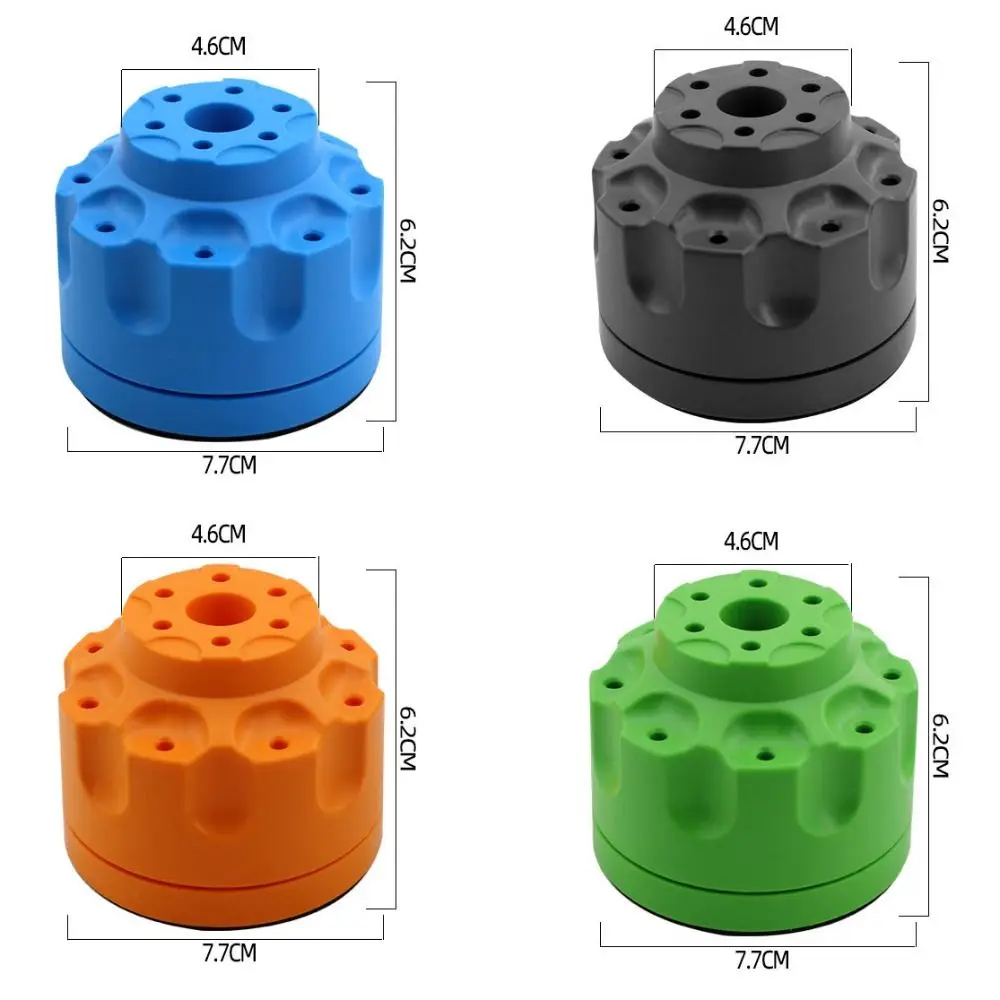 360° Rotatable Repair Tool Storage Rack Anti-lost Anti-slip Base Classification Storage Box Magnetic Bottom 14 Holes