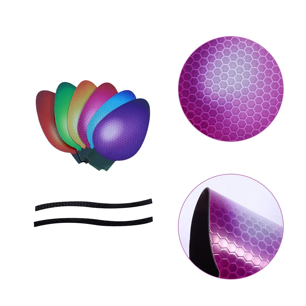 

2Sets Christmas Light Bulb Car Sticker Reflective Magnetic Decoration Auto Refrigerator Magnets Exterior Lights