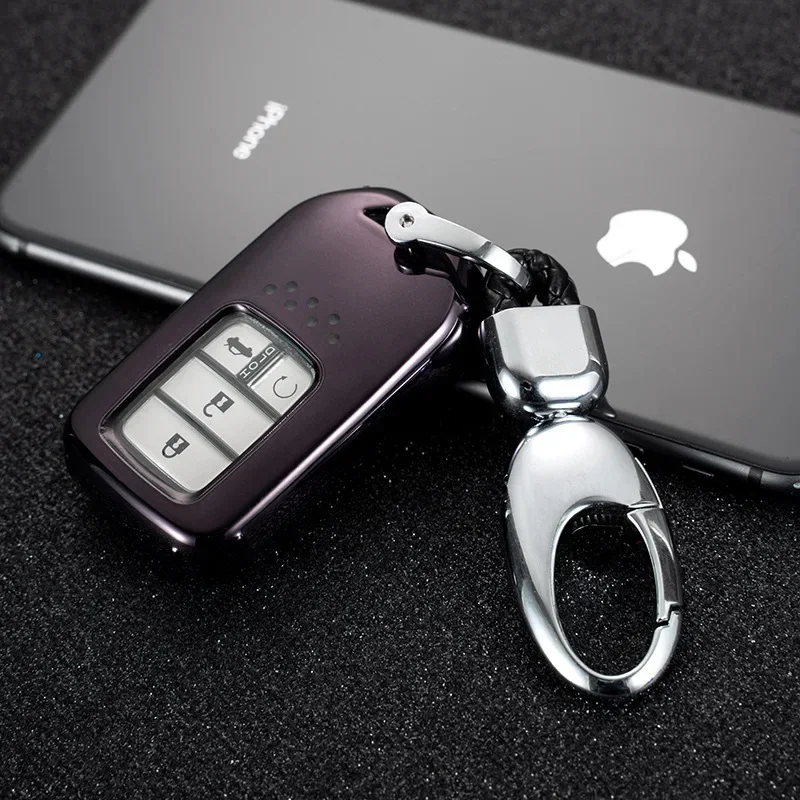 TUP Car Key Case Keychain Purse Wallet Full Cover Protection for Honda Civic Smart Jade Avancier