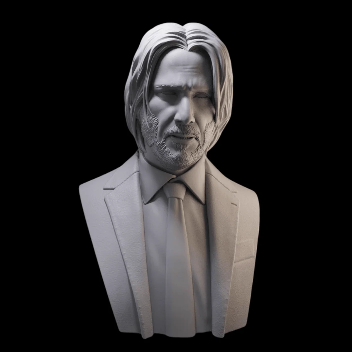 1: 10 Resin Model Assembly Kit, GK， Precision resin pet bust, unpainted, needs to be assembled (55mm）