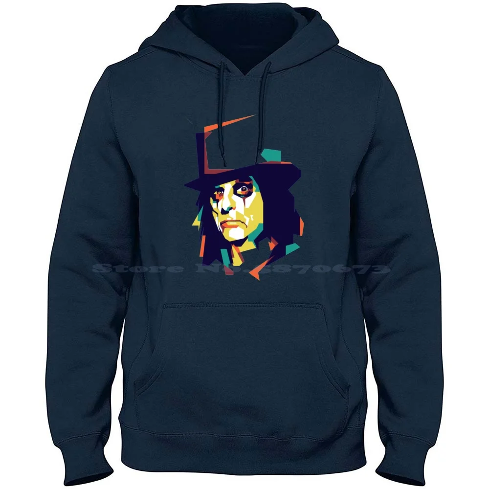 The Godfather Of Shock Rock 100% Cotton Hoodie T Shirt Alice Cooper Vampires 1948 Actor 2022 2023 Live American Singer