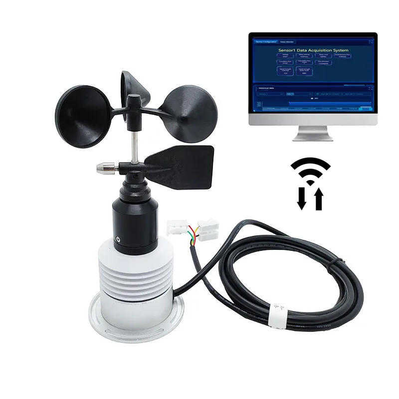 Multi-Parameter Micro Agriculture Weather Station With Servers And Software