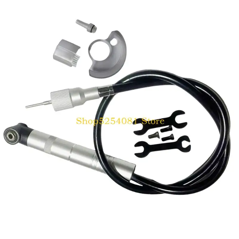 AXYC 90 Degree Air Grinder Pneumatic Tool Electric Grinder Transfer Head Part Mini Grinder Grinding Polishing Tool Set