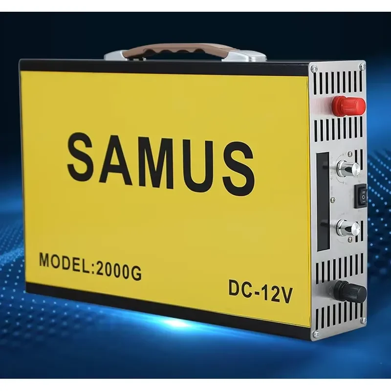 SAMUS 2000G 12V Battery High-Power Smart Inverter Head with Smart Display and Eight Safety Protections for SAMUS 2000G