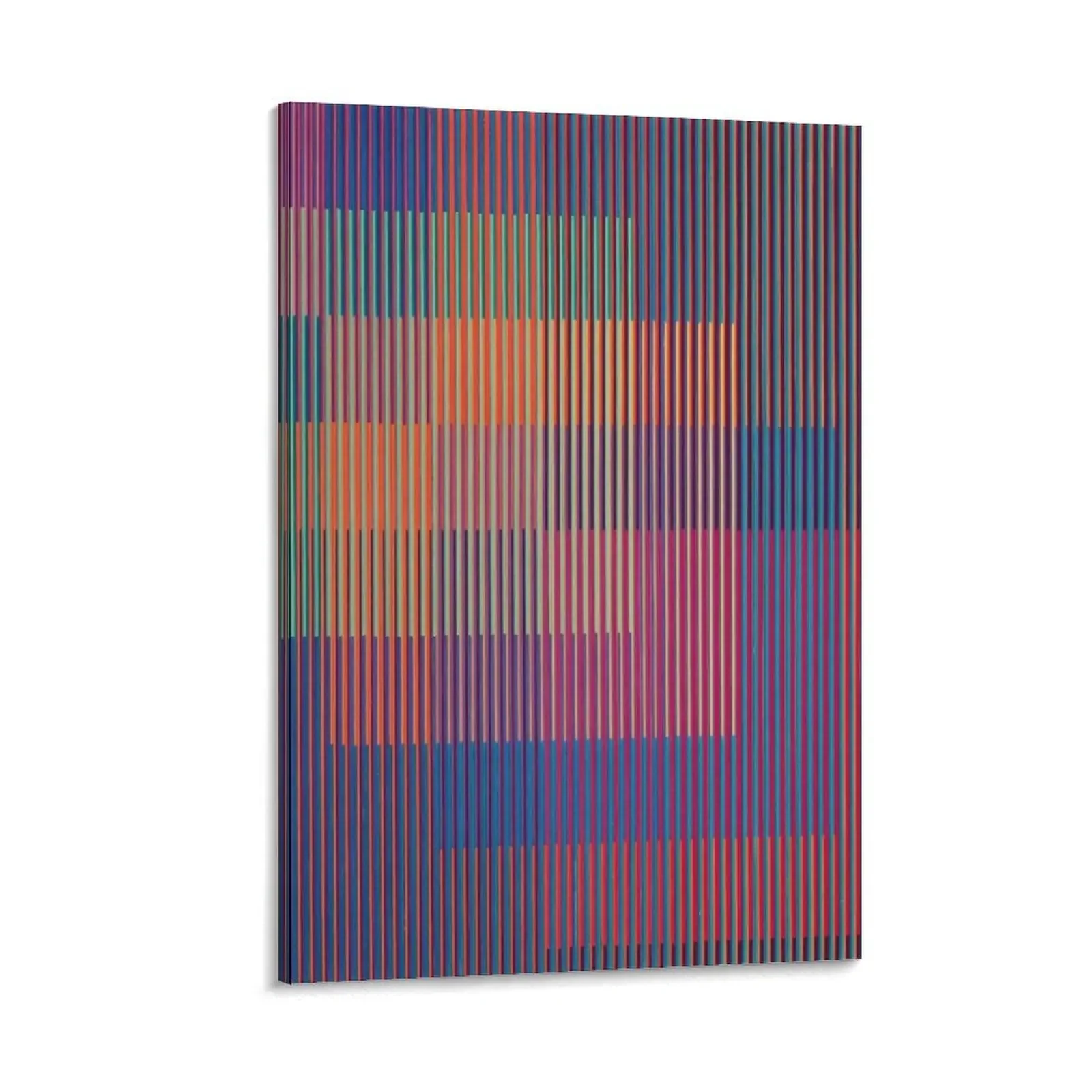 

Physichromie # 652 by Carlos Cruz Diez Canvas Painting painting decorative items for home Paintings for bedroom poster mural