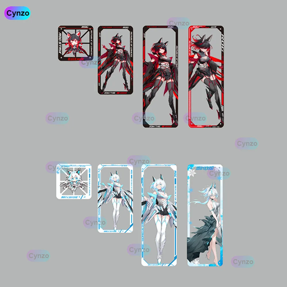DIY PC Case Fan Cover Theme Custom Air Cooling CPU Radiator Protector Decorative Accessories 12cm 240cm 360cm