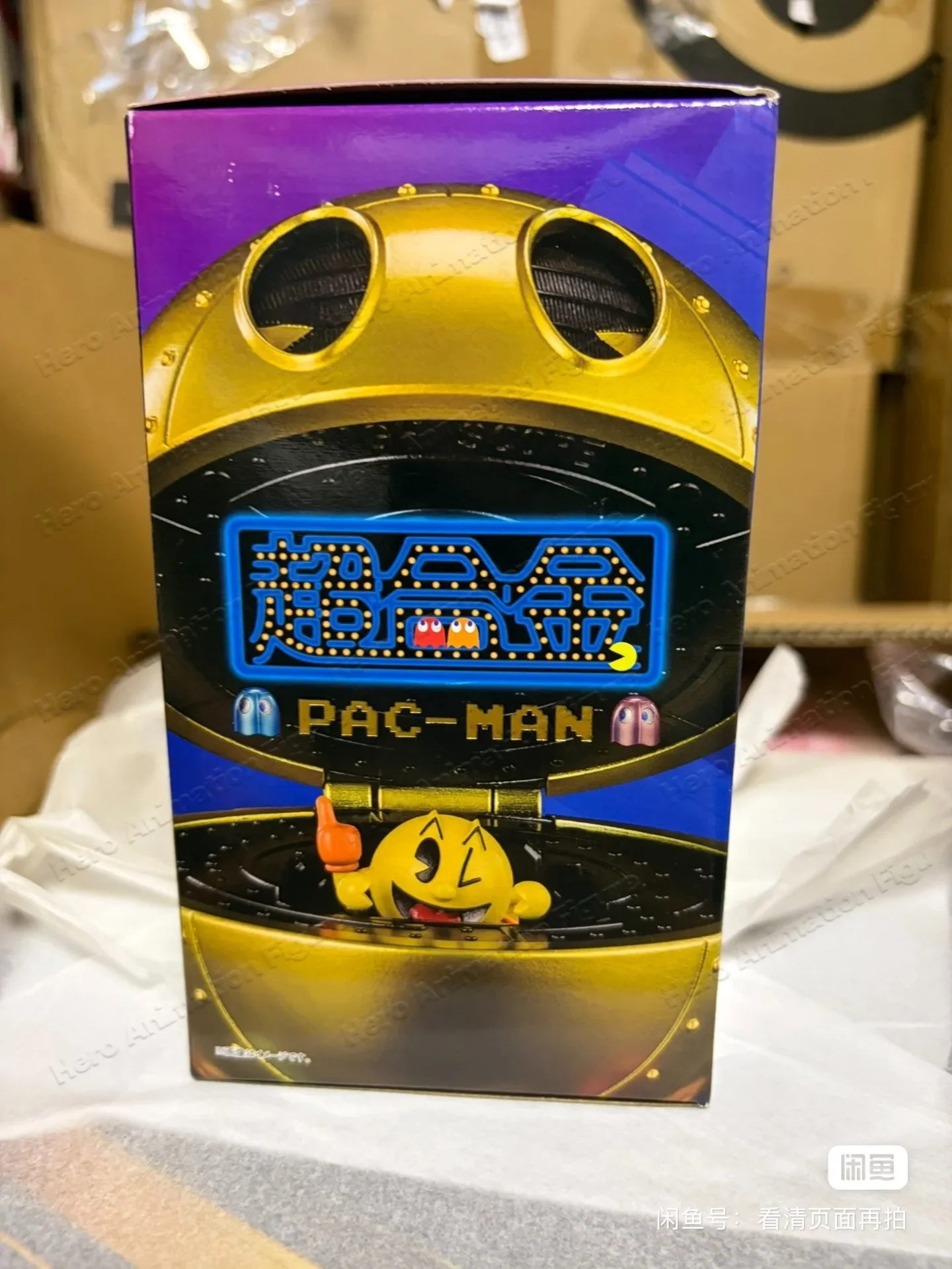 En stock [Original] BANDAI Super Alloy PAC-MAN Mecha, figurine d'action complète, modèle de jouet, collection de cadeaux