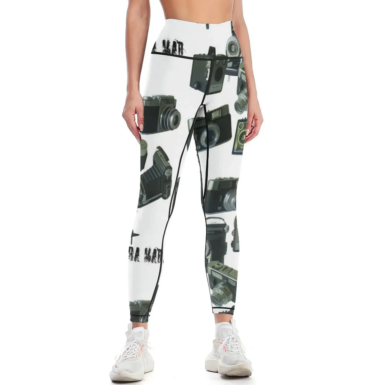 

Camera Mad Leggings joggers for Sportswear woman gym Legging sexy woman gym top Womens Leggings