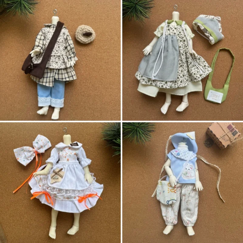 

1/6 30 см комплект одежды для куклы BJD, платье принцессы, костюм для девочек, игрушечный наряд для кукол с шарнирными шарнирами, модная сменная одежда
