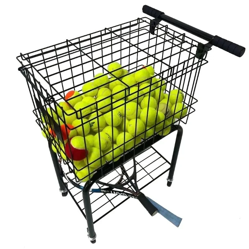 Tennis Coach Tennis Loading Cart Pick-up Korb