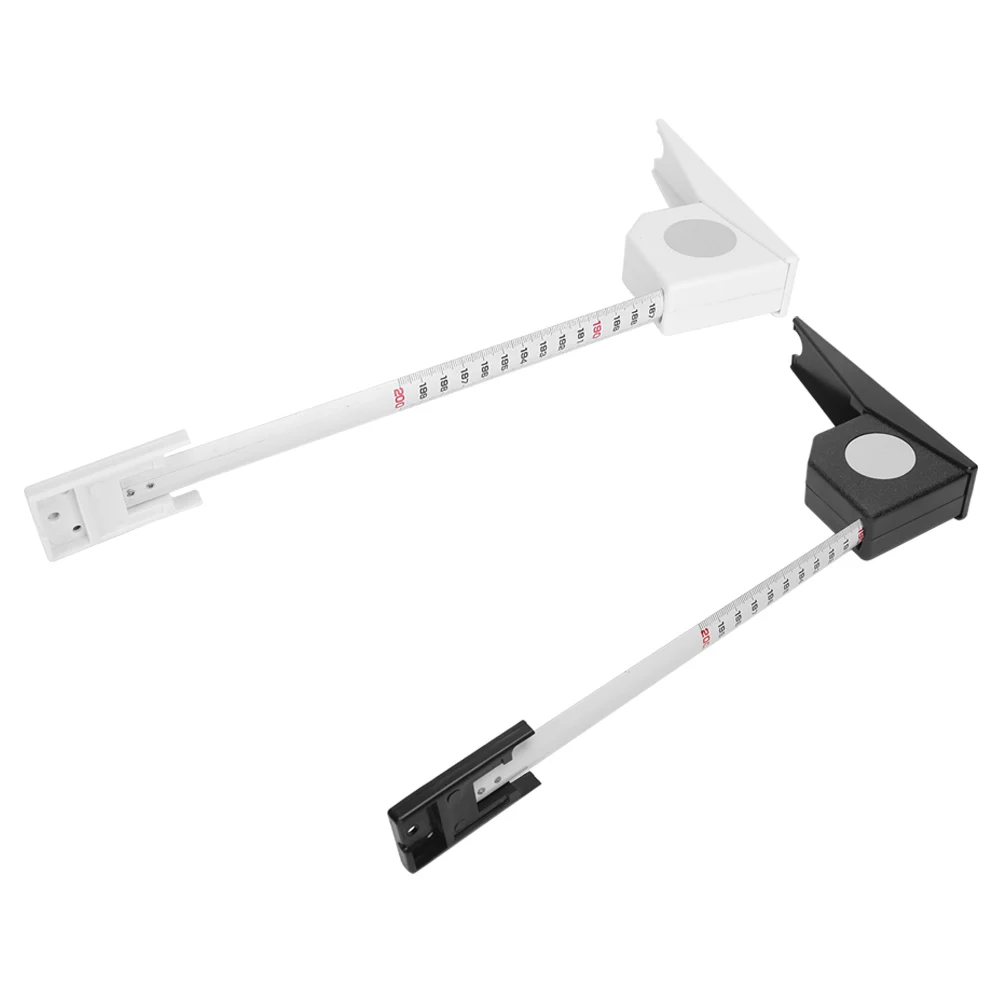 Measuring Tool 2 Meters Height Stature Meter Retractable Measuring Tape Ruler Metal Measuring Tool Retractable Measure Tool