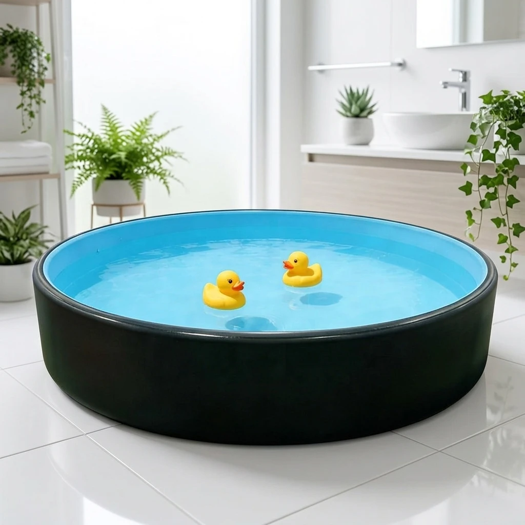 Large Capacity Inflatable Piscina Heavy Duty Drop Stitch Material Swimming Pool Anti Leak Stable Structure for Backyard Fun