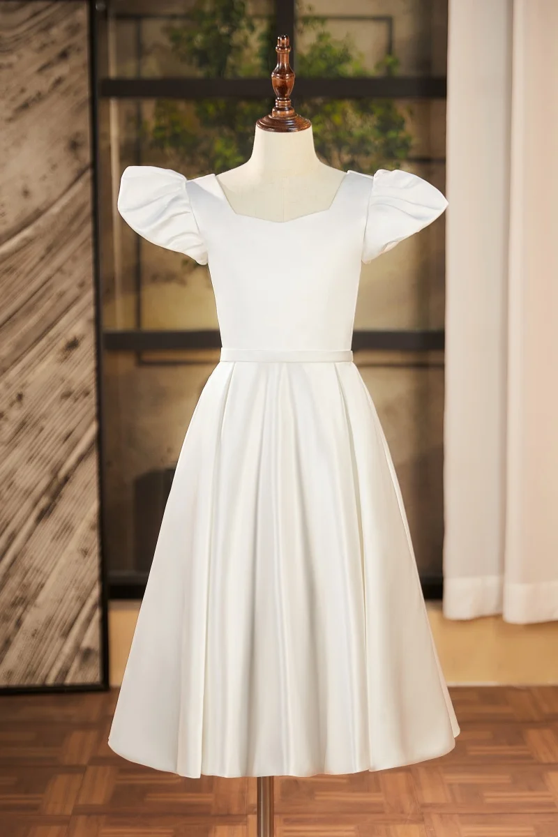 공주 드레스 소녀 고급 드레스 피아노 연주 바이올린 연주 드레스 Kidsren 호스트 Catwalk Dress