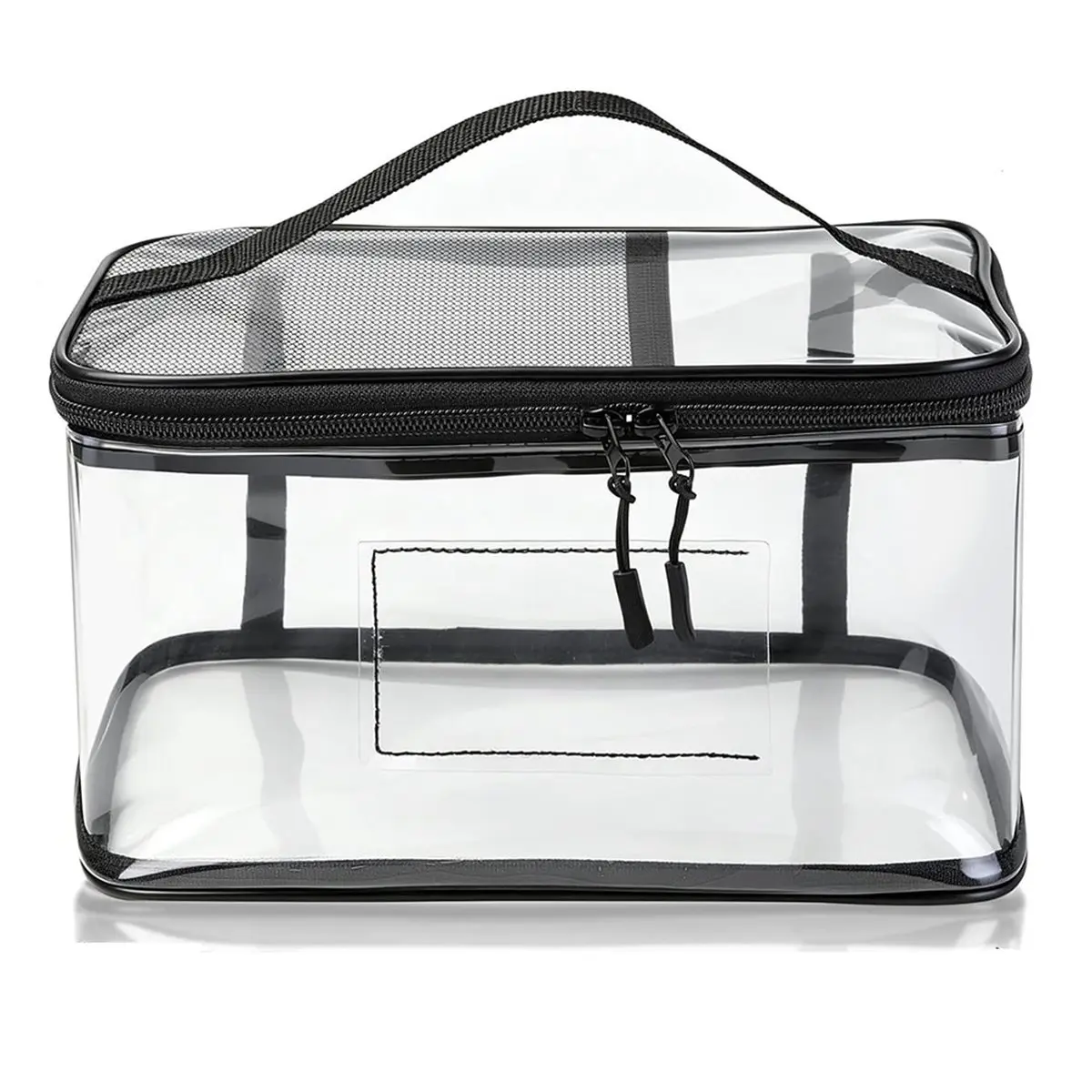 Transparent Acrylic Paint Bottle Storage Bags, PVC Waterproof Acrylic Paint Organizer Case