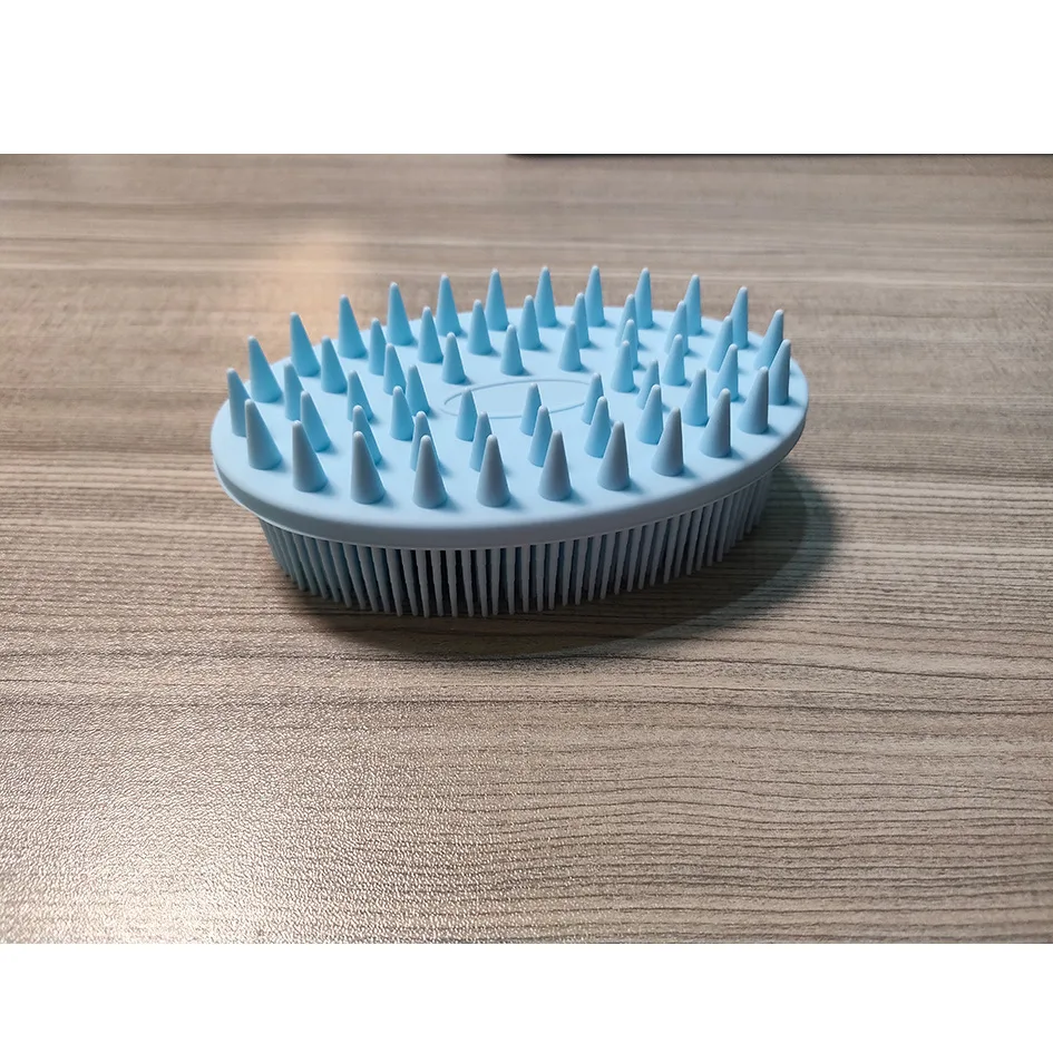 Silicone Bath Brush Clean Massage Full Body Scrub Bath Brush Baby Silicone Shampoo Bath