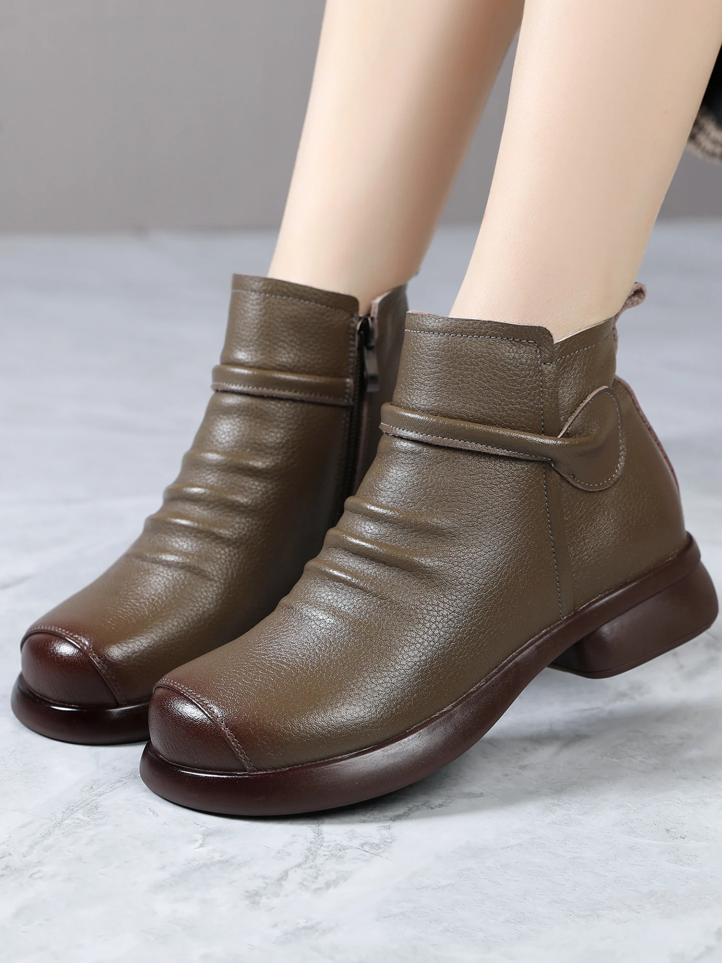 bottes-plates-en-cuir-souple-pour-femmes-doublees-pour-femmes-d'age-moyen-en-coton-en-cuir-de-vache-pleine-fleur-grande-taille-pour-femmes
