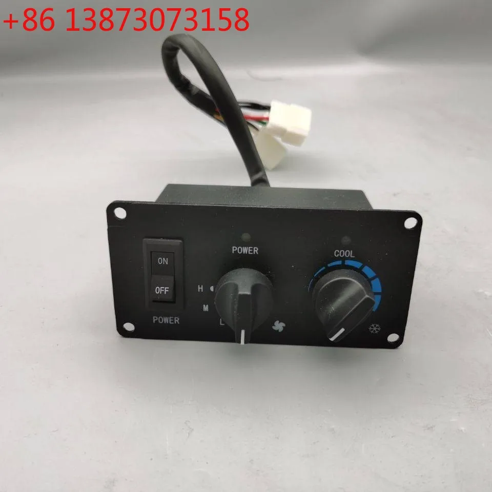 

Applicable to Foton Lovol 1504, 1604. Tractor air conditioner panel switch Oubao tractor air conditioner panel switch