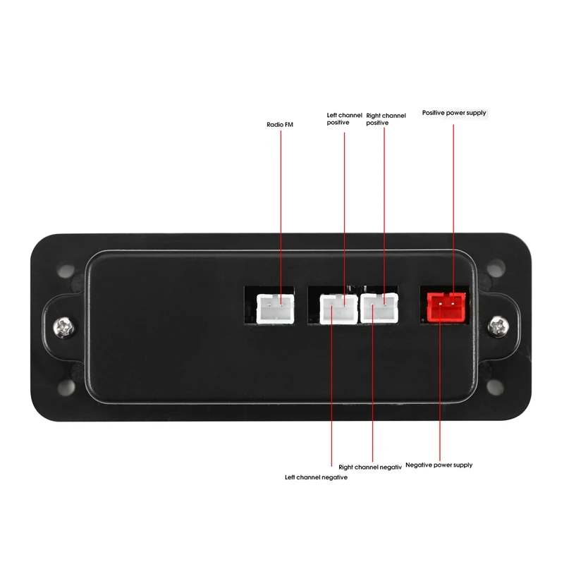 Bluetooth 5.0 MP3 Decoder Board Module 2 X 3W Speaker Car FM Radio Module 5V Support Recording Call Handsfree Function