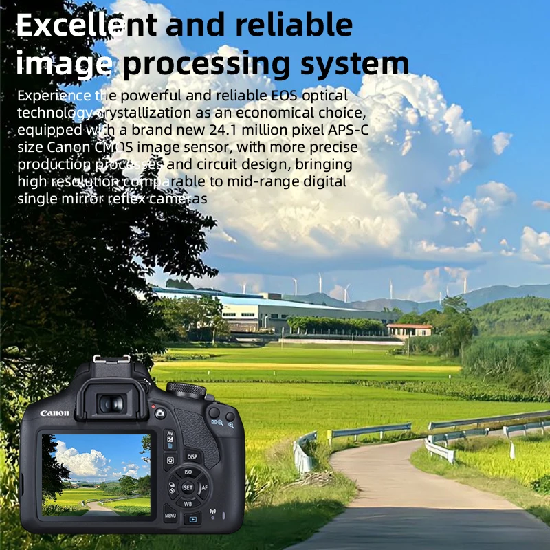 كاميرا Canon EOS 1500D SLR EOS Kiss X90/EOS Rebel T7/EOS 2000D كاميرا SLR رقمية 24.1 ميجابكسل HD كاميرا #4