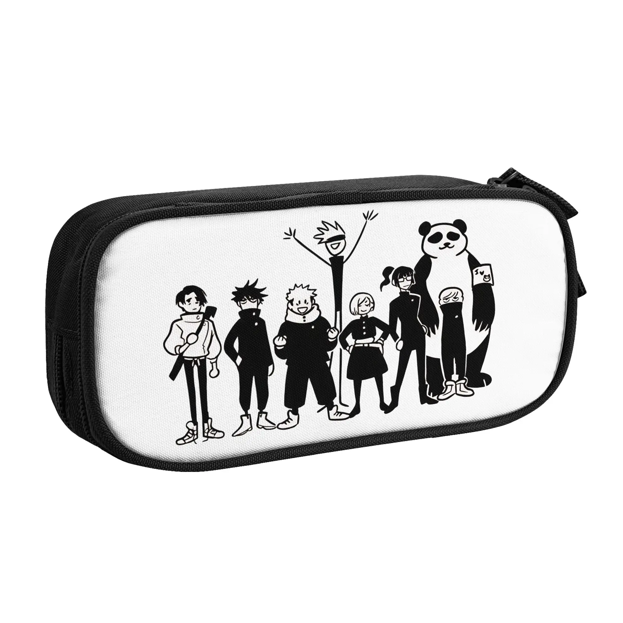 

strong male Jujutsus Kaisens Pencil Cases Creative Pen Box Pencil Bags Kids Large Storage Students School Gift Pencilcases
