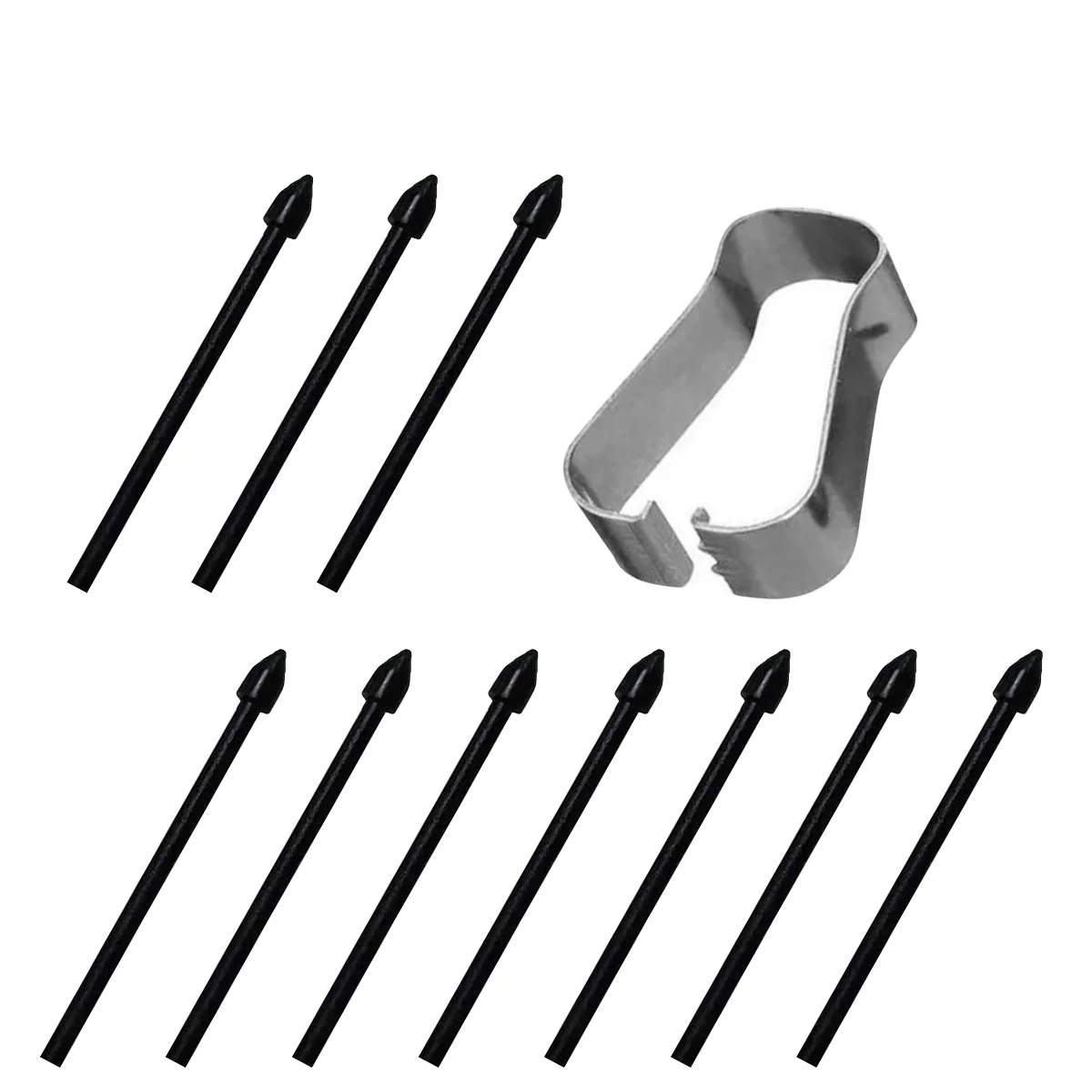 

10 шт., сменные наконечники для ручки Kindle Scribe, с папкой для ручек для Kindle Scribe, сменные наконечники/наконечники