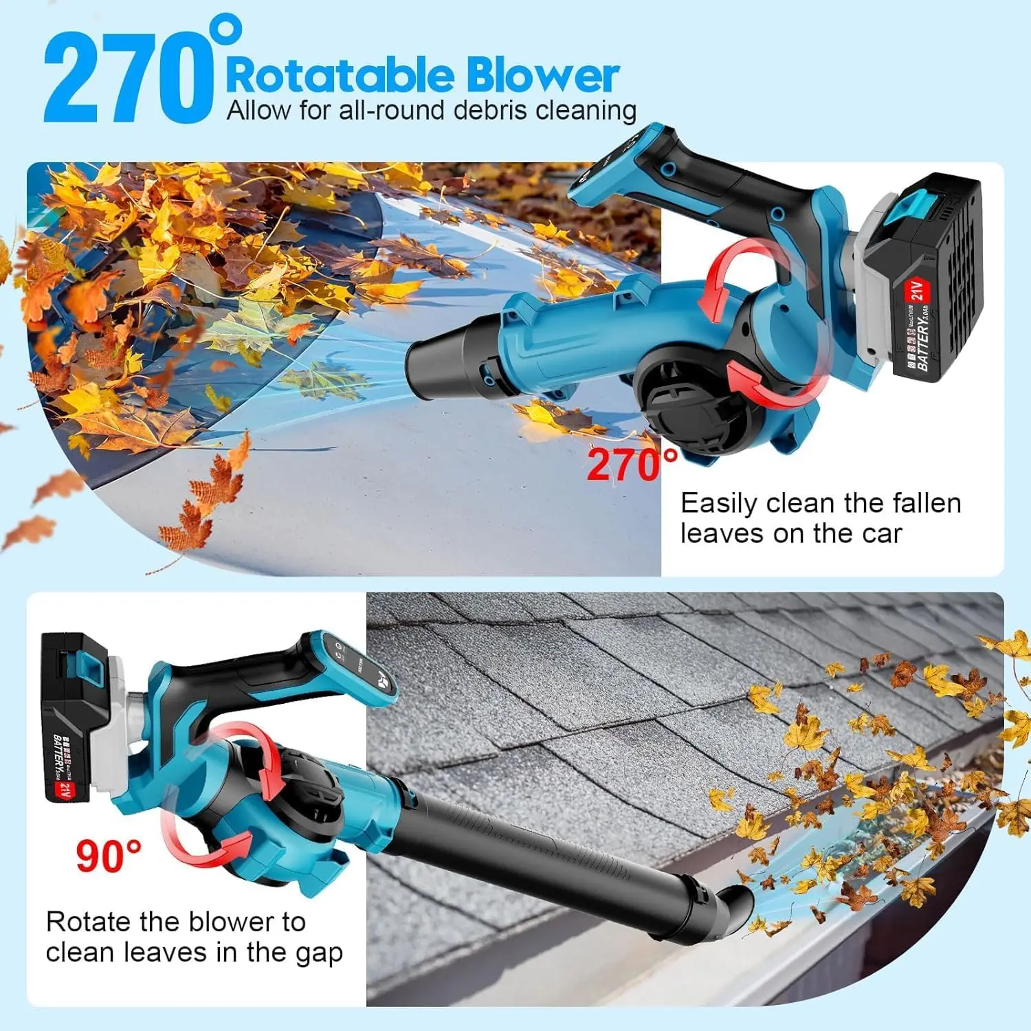 Рисунок 3 - Электрическая воздуходувка для листьев