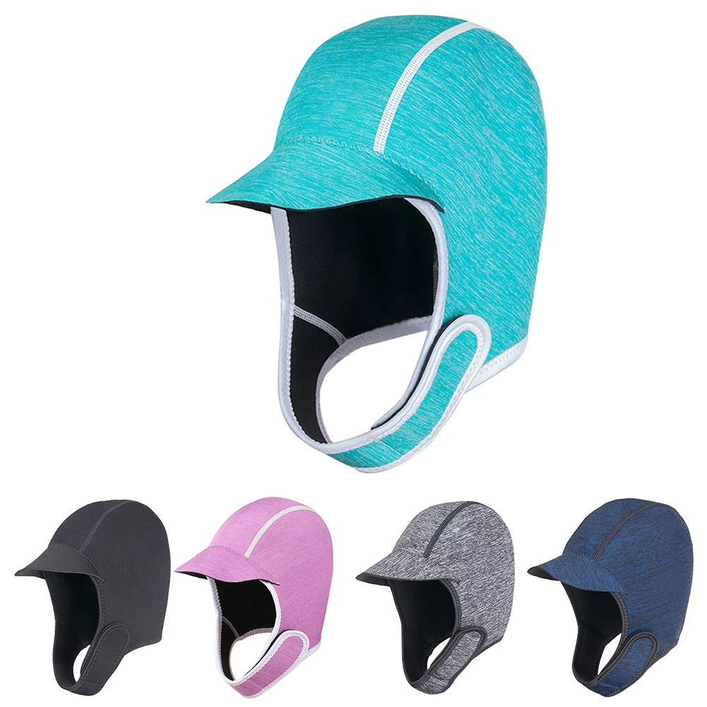 Scuba Diving Hood 2mm With Chin Strap Surfing Cap Thermal Hood For Swimming Kayaking Snorkeling Sailing Canoeing Water Sports