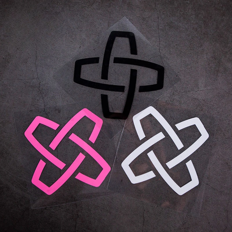 1pcs Creative Paper Clip Stickers Moto Helmet Fuel Tank Vinyl Decals Racing Bumper Decoration Fender Logo Motorcycle Accessories