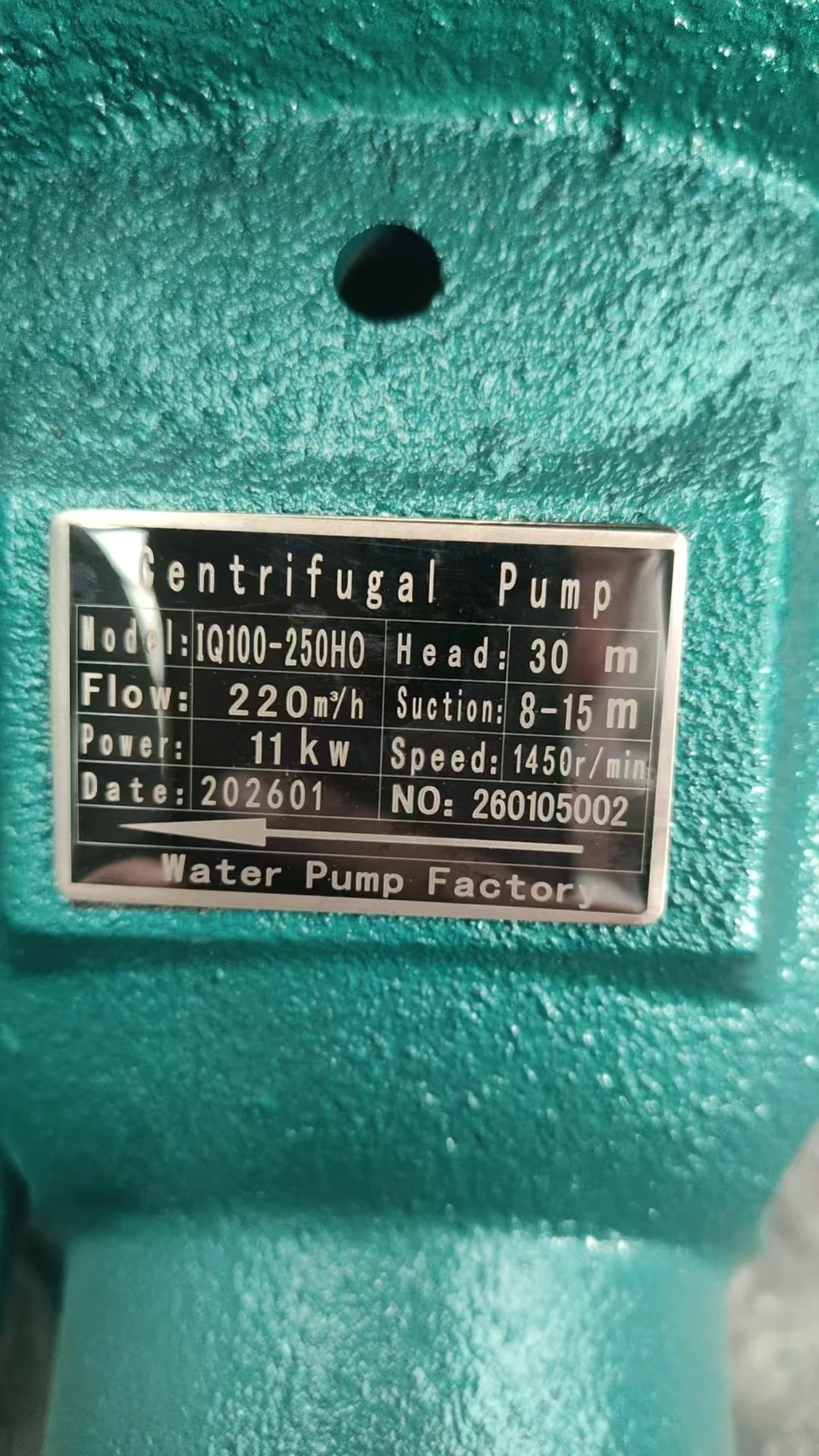 Large Inventory Centrifugal Water Pump Minnong Water Pump Diesel Engine Water Pump for Agricultural Irrigation