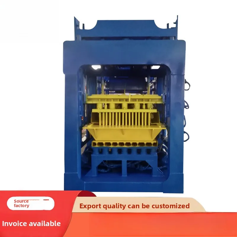 Source Factory QT8-15 Fully Automatic Hydraulic Bestselling Overseas Model Brickmachine Brick Making Machine