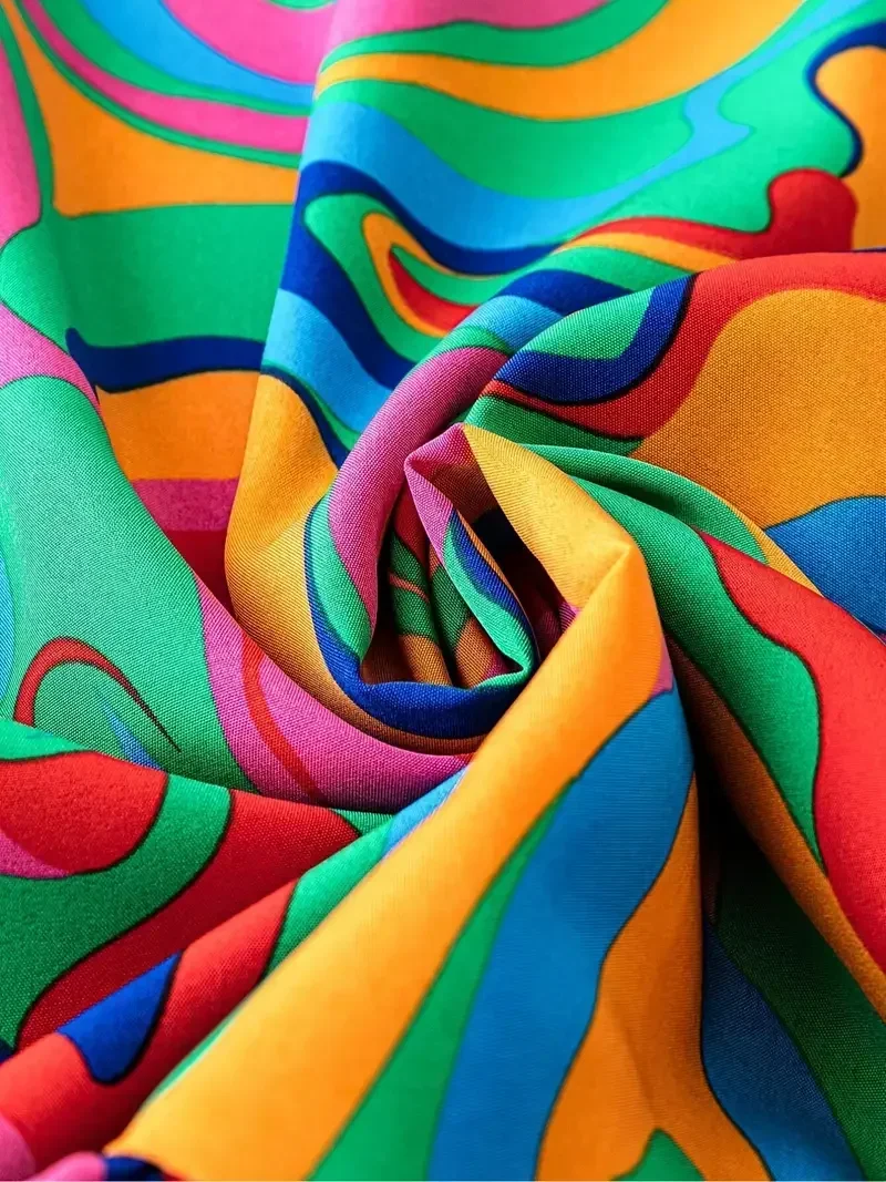 Blusa de talla grande 1XL-5XL con estampado Floral a la moda para mujer, camisas informales con cuello redondo, blusa bohemia, camisa de manga larga, Top