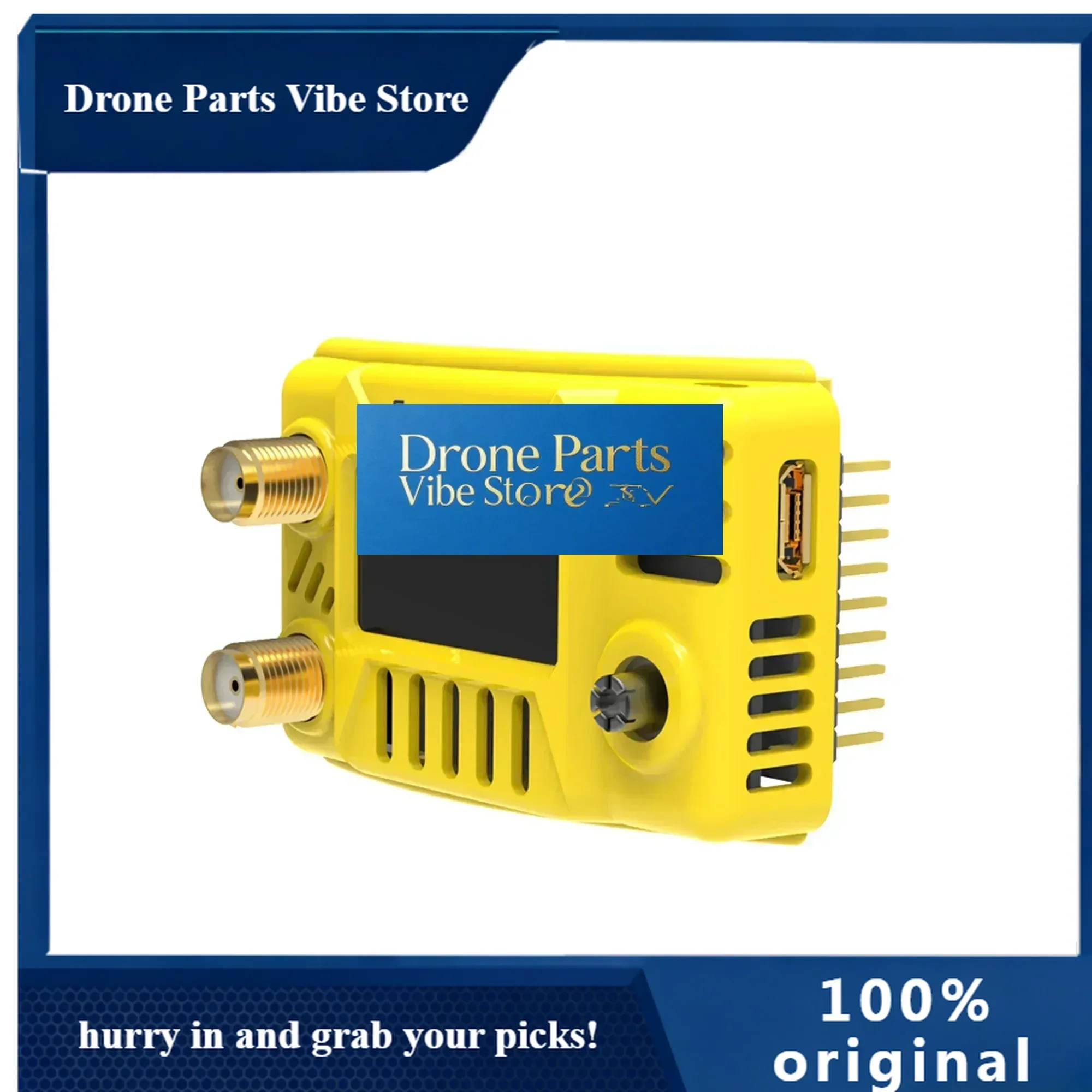 Drone PartsSpeedyBee 5.8GHz 48CH Dual Receiver OLED Support OSD Firmware Update Ground Station Module For Fatshark ORQA FPV Gogg