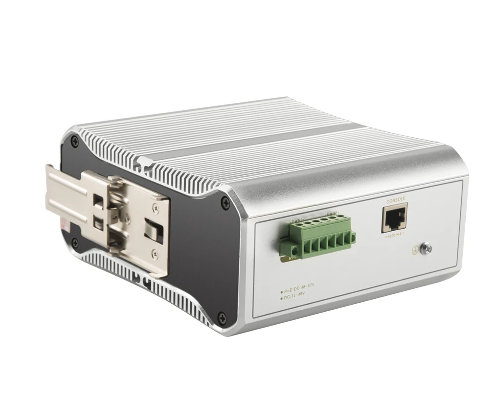 16 Port 6KV Lightning Protection 10G L2+ Managed Industrial PoE Switch 12 PoE port+ 4*10G SFP 240W support VLAN ERPS+