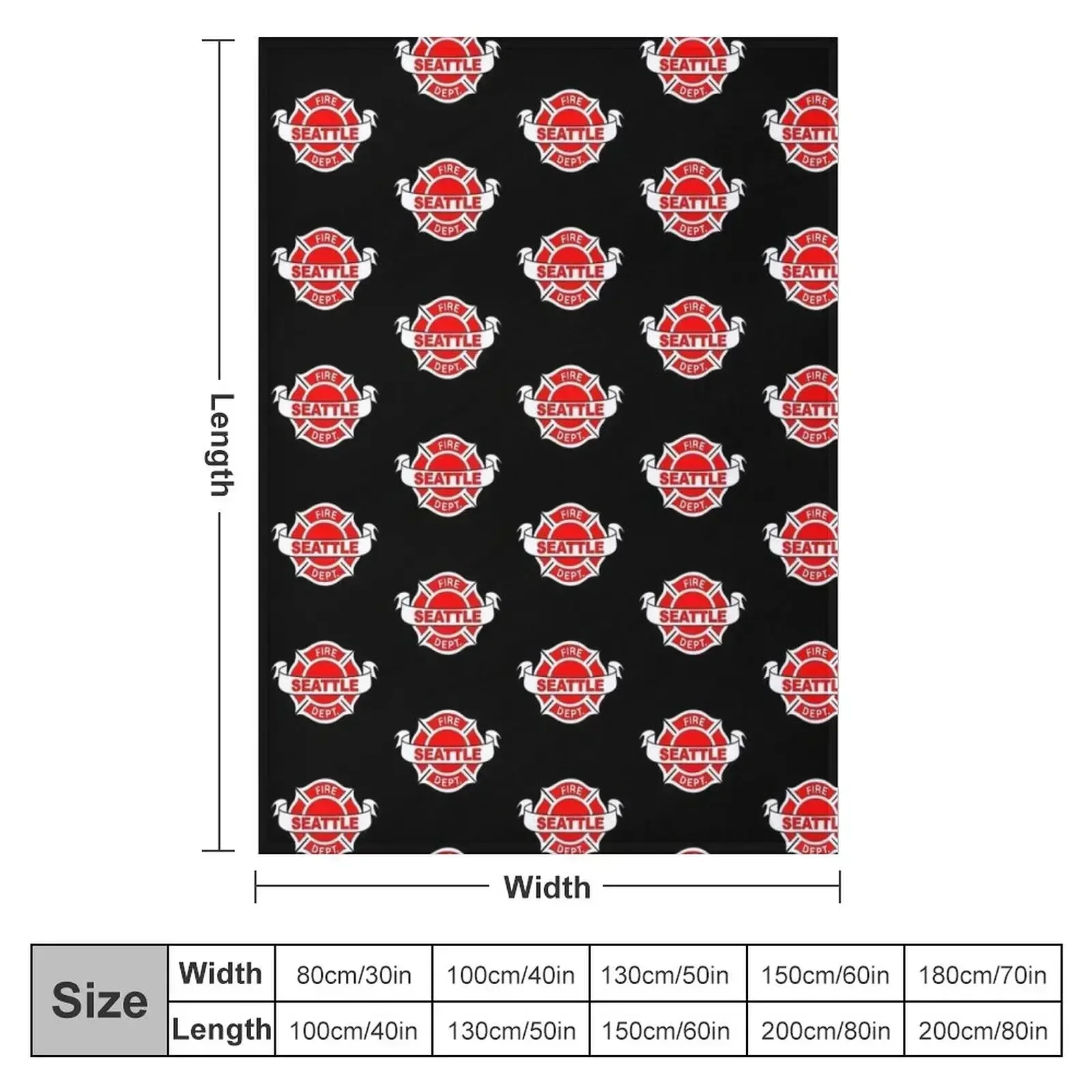 Station 19 Throw Blanket couch cozy soft plush fuzzy picnic outdoor blanket