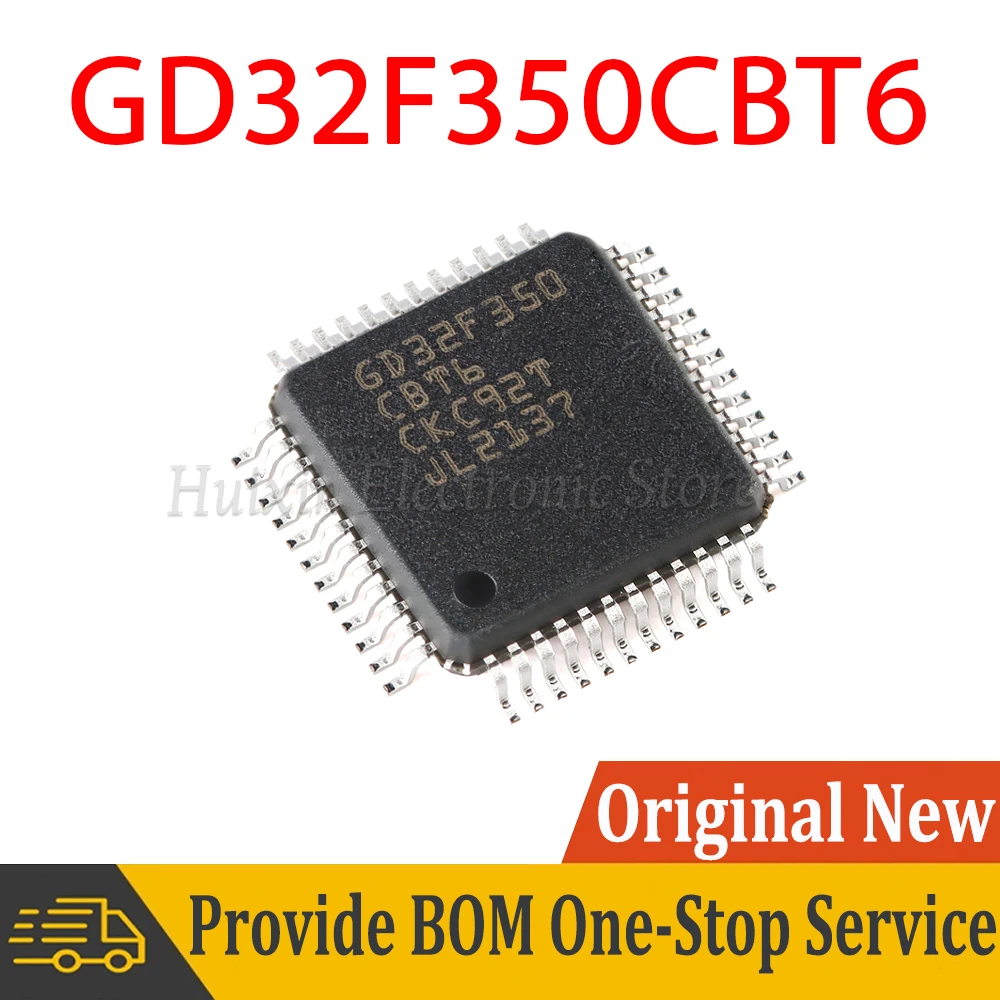 GD32F350CBT6 LQFP-48 32F350CBT6 32 Bit Microcontroller Chip MCU IC Controller SMD New and Original IC Chipset