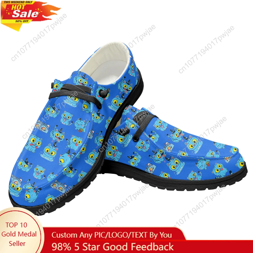 

KPop Demon Hunters Derpy Tiger Casual Shoes Men Woman Flat Shoe Breathable Outdoor Lightweight Footwear Couple Custom Made Shoes