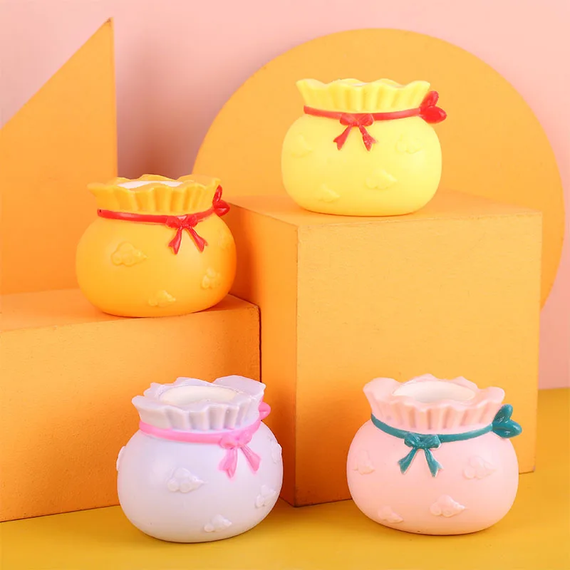 New creative Fu bag squeeze cup little bear rabbit decompression prank vent decompression children's toys K28