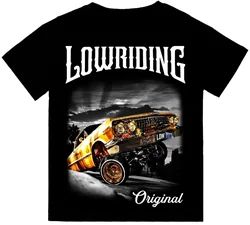 Lowriding Original Impallaa Mens Heavyweight T-Shirt On Shaka Wear Tee2024 High quality Brand Casual