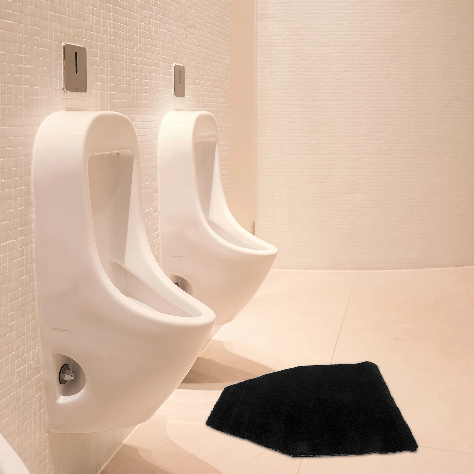 

Коврик для писсуара, нескользящий водопоглощающий коврик для пола для мужчин, брызговик для ванной комнаты, коммерческие аксессуары для ванной комнаты, коврик для писсуара