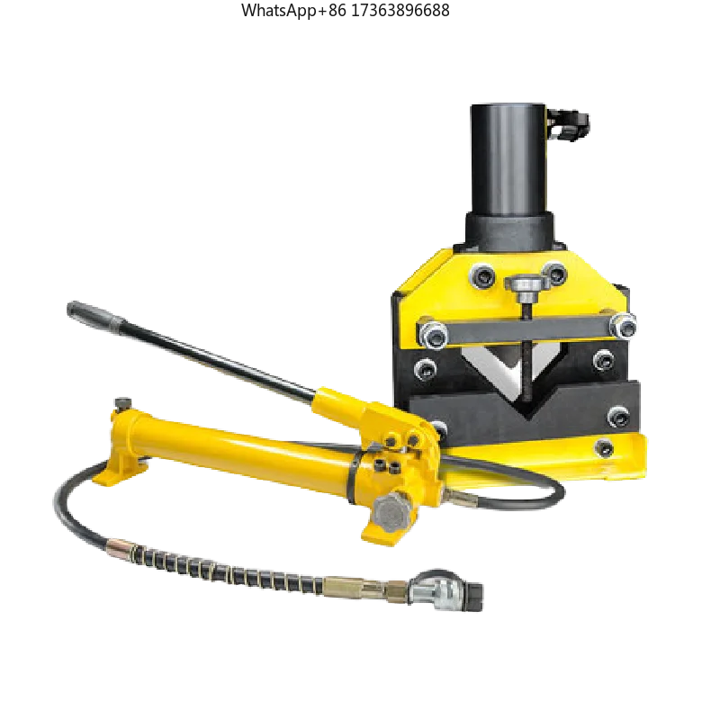 Wholesale Angle Steel Cutting Machine with Cp-700 Hand Pump Yellow 240V ODM Supported China Zhejiang