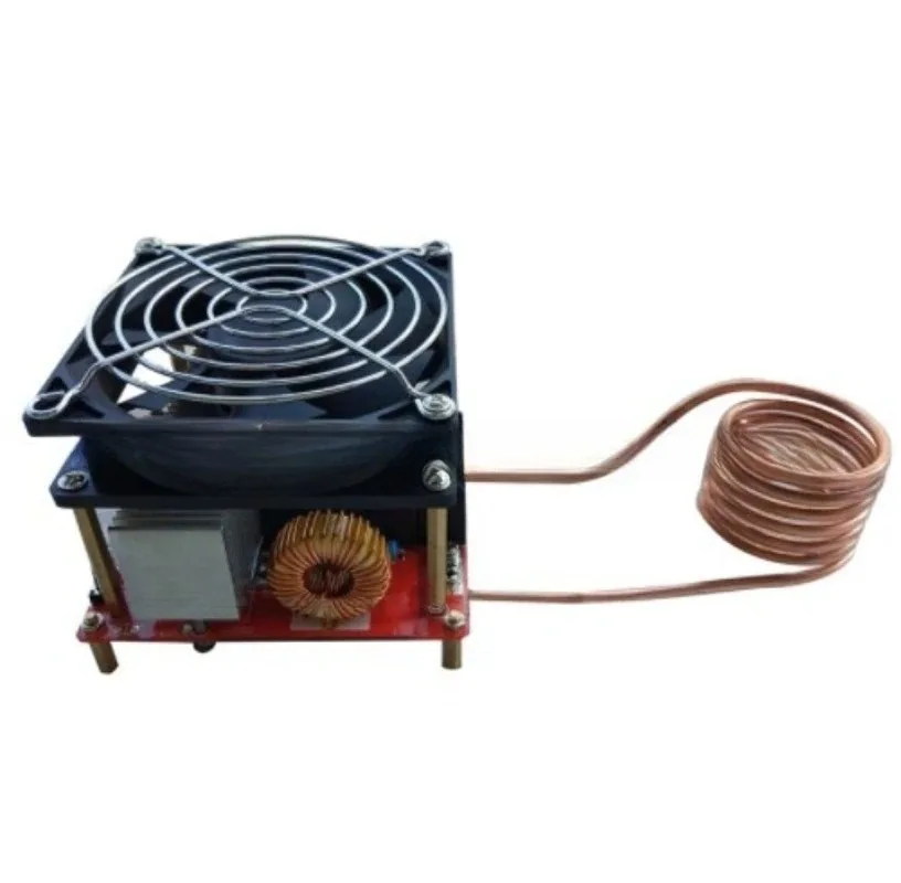 1000W ZVS Induction Heating Plate Kit High‑Frequency Heater Equipped With Copper Tube DIY Metal Heating Equipment