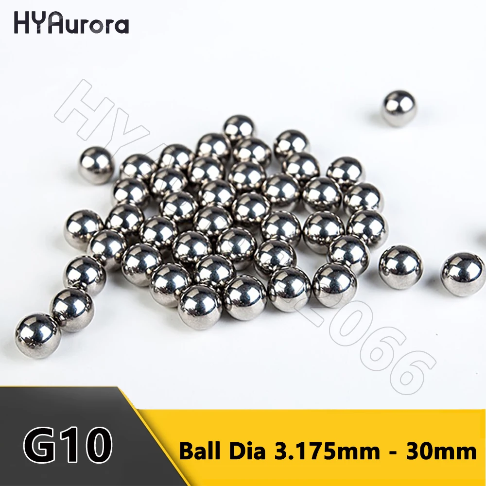 Ø3.175mm-30mm G10 Grade High Precision Bearing Steel Balls GCR15 Smooth Round Beads Dia 3.175 3.2 3.5 3.969 4 4.1 4.5mm to 30mm